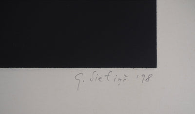 Guntars SIETINS : Levitation X - Gravure (détail)
