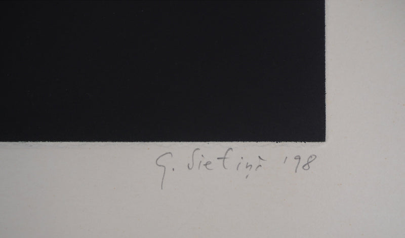 Guntars SIETINS : Levitation X - Gravure (détail)