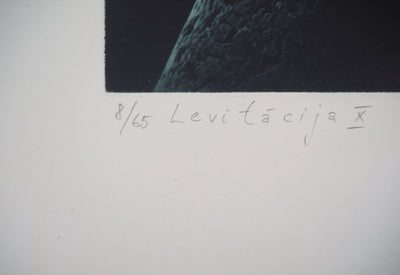 Guntars SIETINS : Levitation X - Gravure (détail)