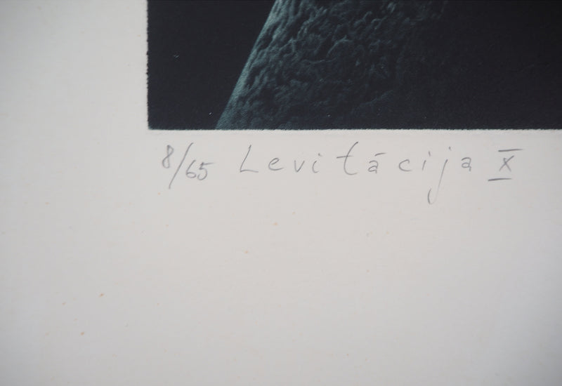 Guntars SIETINS : Levitation X - Gravure (détail)