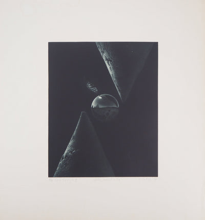 Guntars SIETINS : Levitation X - Gravure (détail)