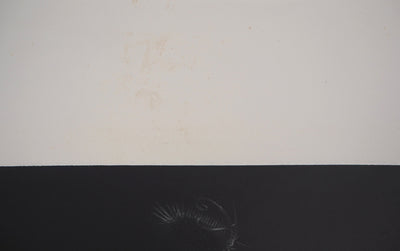 Guntars SIETINS : Lévitation IV, 1996 - Gravure (détail)