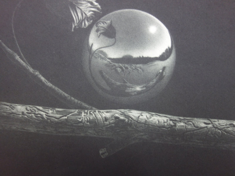 Guntars SIETINS : Levitation - Gravure (détail)