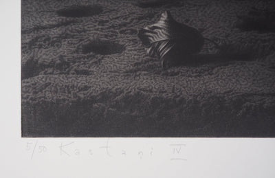Guntars SIETINS : Planète châtaigne, 2002 - Gravure (détail)
