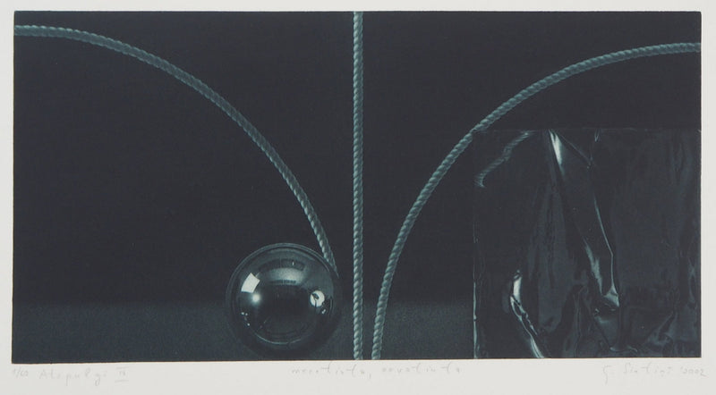 Guntars SIETINS : Les reflets IV, 2002 - Gravure