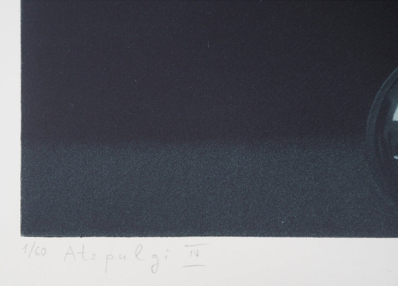 Guntars SIETINS : Les reflets IV, 2002 - Gravure (détail)