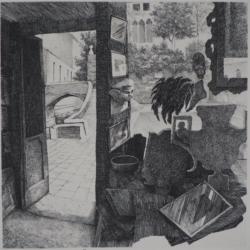 Jacques SITOLEUX : Campo barbaro - Gravure