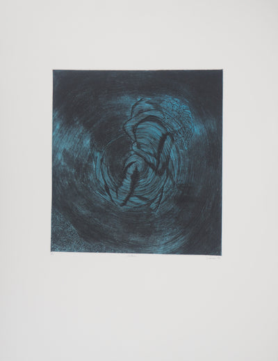 Simon-Nicolas SOCHOS : Hommage à Lautréamont : Maldoror  - Gravure (détail)