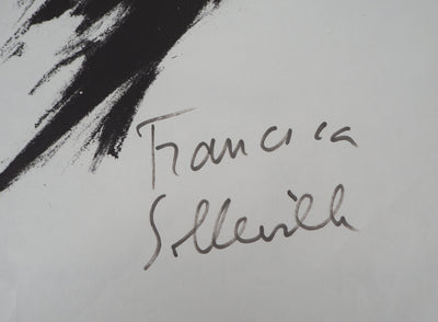 Francesca SOLLEVILLE : Portrait dédicacé de Francesca Solleville - Lithographie (détail)