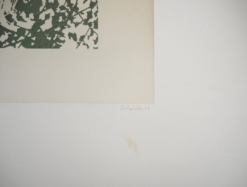 Jean SOLOMBRE : Avril, Sous l&