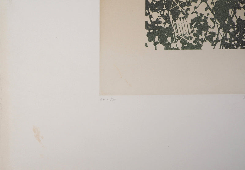 Jean SOLOMBRE : Avril, Sous l&
