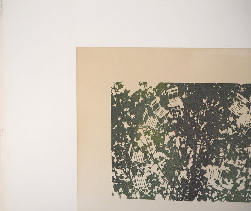 Jean SOLOMBRE : Avril, Sous l&
