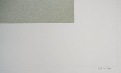 Jean SOLOMBRE : Paysage onirique - Gravure (détail)