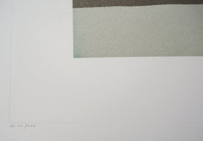 Jean SOLOMBRE : Paysage onirique - Gravure (détail)