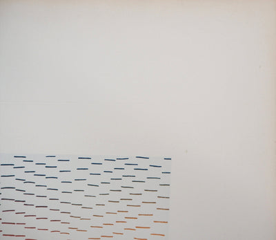 Jean SOLOMBRE : Paysage onirique - Gravure (détail)
