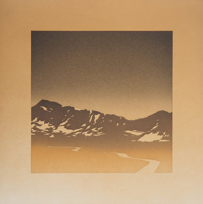 Jean SOLOMBRE : La sommet, 1979 - Gravure (détail)