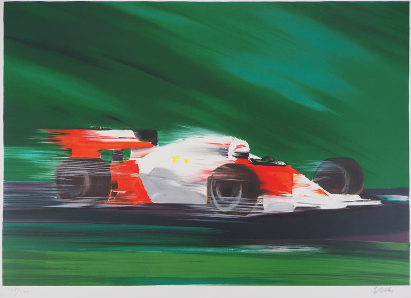 Victor SPAHN : Formule 1 - Lithographie