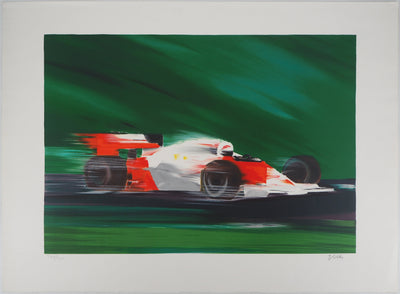 Victor SPAHN : Formule 1 - Lithographie (détail)