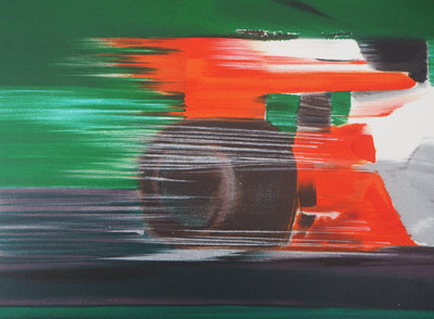 Victor SPAHN : Formule 1 - Lithographie (détail)
