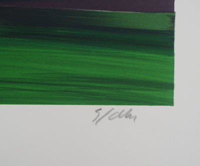 Victor SPAHN : Formule 1 - Lithographie (détail)
