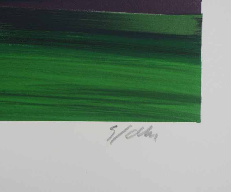 Victor SPAHN : Formule 1 - Lithographie (détail)