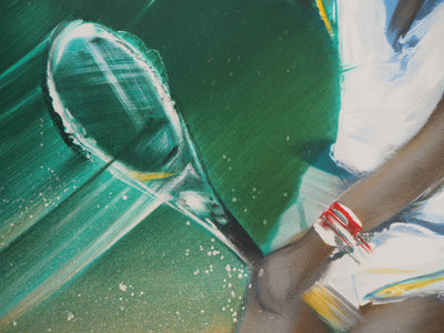 Victor SPAHN : Revers gauche - Lithographie (détail)