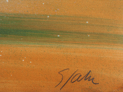 Victor SPAHN : Revers gauche - Lithographie (détail)