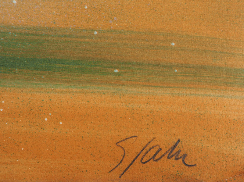 Victor SPAHN : Revers gauche - Lithographie (détail)