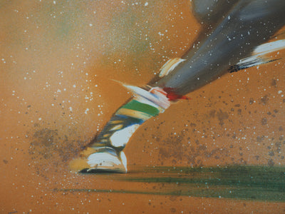 Victor SPAHN : Revers gauche - Lithographie (détail)
