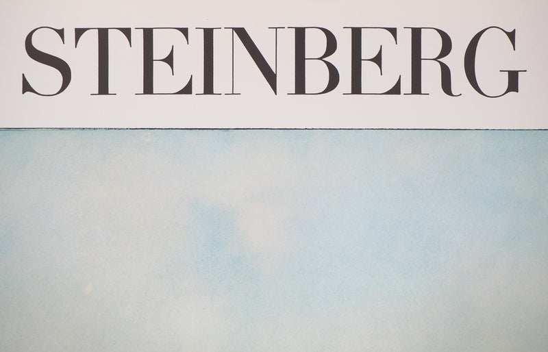 Saül STEINBERG : Arrivée dans le désert, 1973 - Affiche (détail)