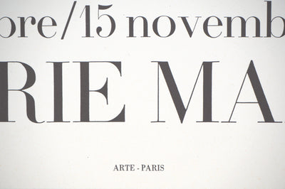 Saül STEINBERG : Arrivée dans le désert, 1973 - Affiche (détail)
