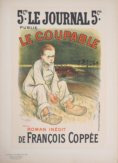 Théophile Alexandre STEINLEN : Garçon aux sabots, 1897 - Affiche