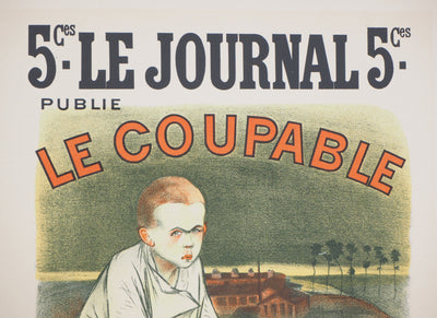 Théophile Alexandre STEINLEN : Garçon aux sabots, 1897 - Affiche (détail)