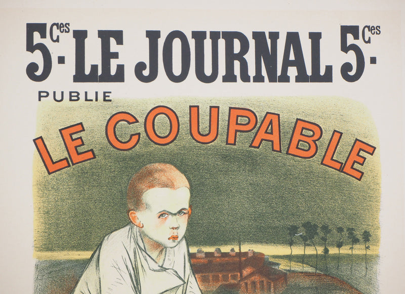 Théophile Alexandre STEINLEN : Garçon aux sabots, 1897 - Affiche (détail)