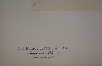 Théophile Alexandre STEINLEN : Hellé, 1895 - Affiche (détail)