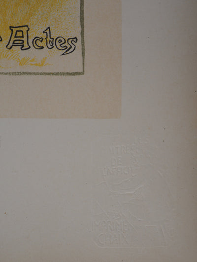 Théophile Alexandre STEINLEN : Hellé, 1895 - Affiche (détail)
