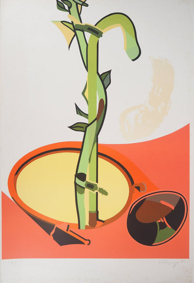 Hervé TELEMAQUE : Nature morte surréaliste, 1982 - Lithographie