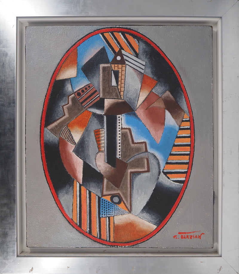 Georges TERZIAN : Maison sur la Colline, 1992 - Tableau