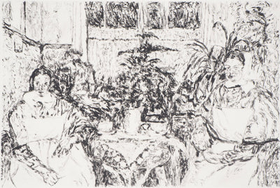 Jan Peter THORBECKE : Les infirmières - Gravure
