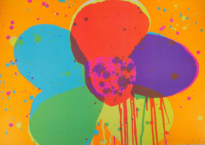 Walasse TING : Flower Power, 1974 - Lithographie