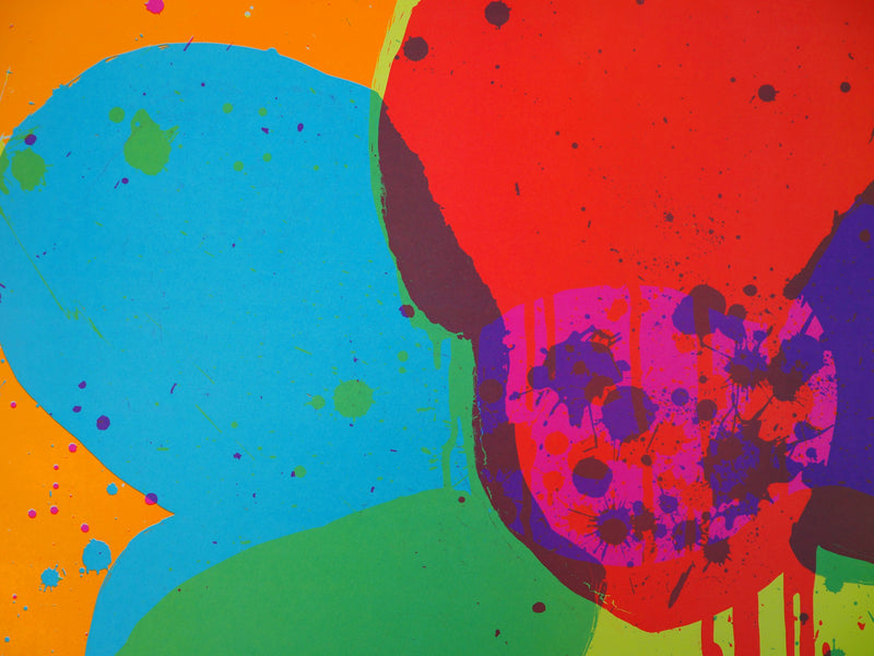 Walasse TING : Flower Power, 1974 - Lithographie (détail)