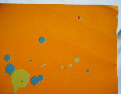 Walasse TING : Flower Power, 1974 - Lithographie (détail)