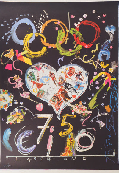 Jean TINGUELY : Barcelona 1992 - Lithographie