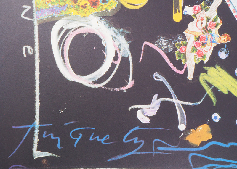 Jean TINGUELY : Barcelona 1992 - Lithographie (détail)