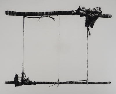 Gérard TITUS-CARMEL : Triade d'agrès en suspension, 1977 - art (détail)