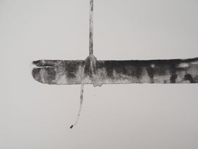 Gérard TITUS-CARMEL : Agencement d'agrès et symétrie, 1977 - Gravure (détail)