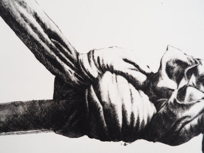 Gérard TITUS-CARMEL : Noeuds, agrès et tiges, 1977 - Gravure (détail)