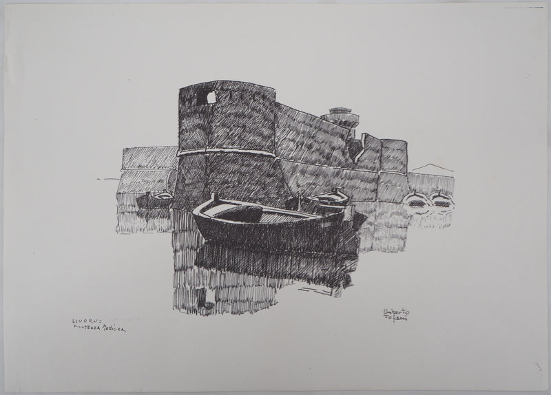 Umberto TOFANI : Fortezza Medicea - art (détail)