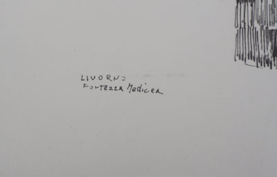 Umberto TOFANI : Fortezza Medicea - art (détail)