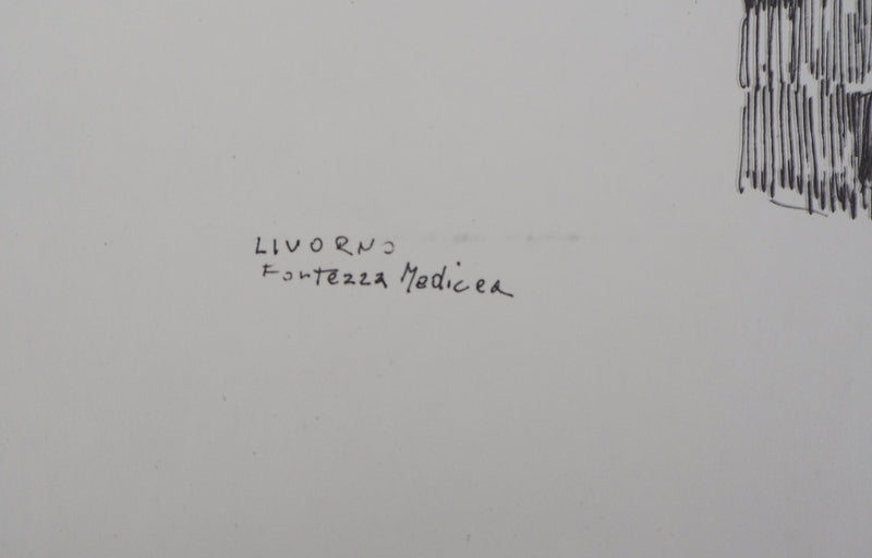 Umberto TOFANI : Fortezza Medicea - art (détail)